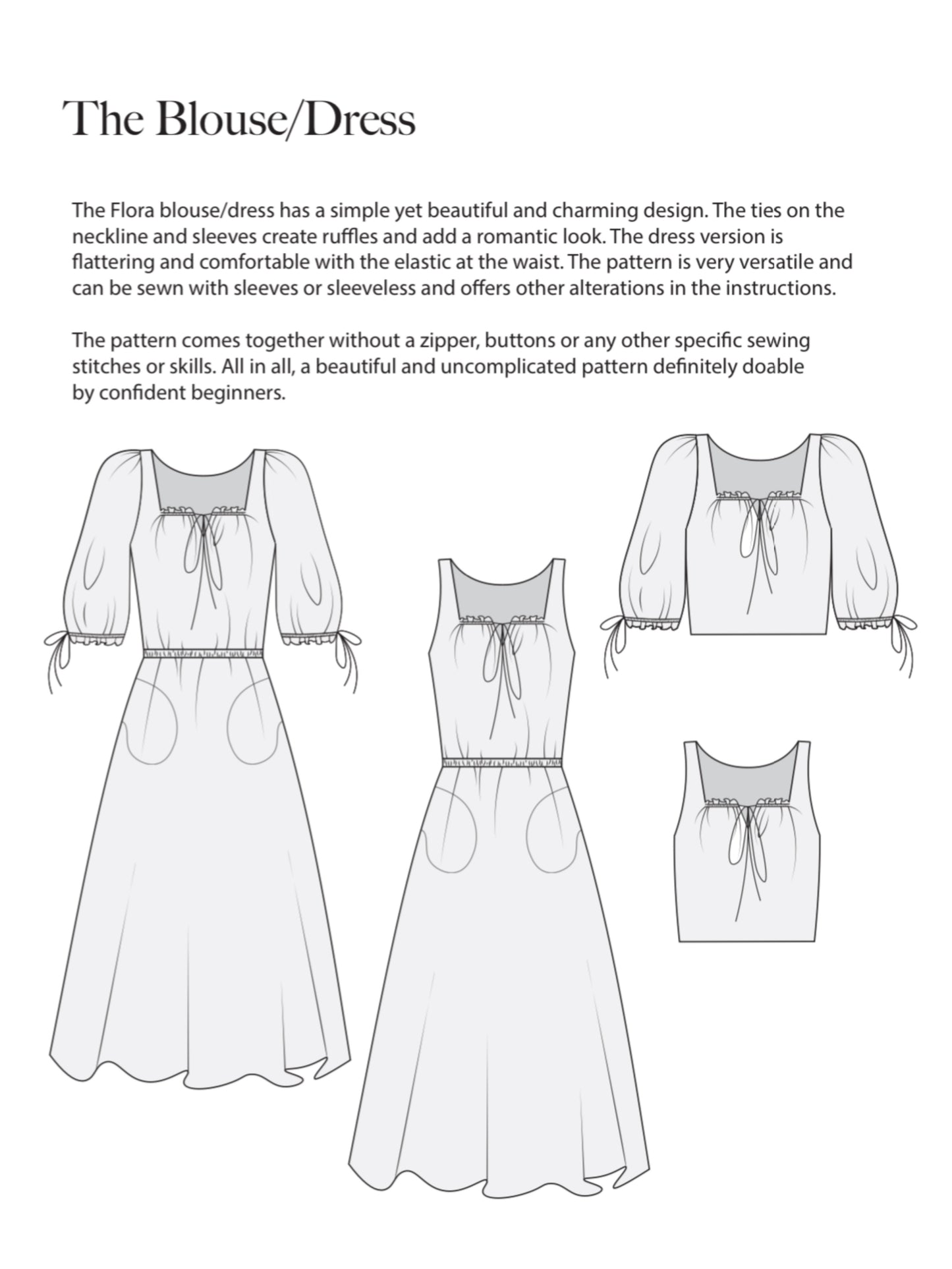 Flora Dress/Blouse
