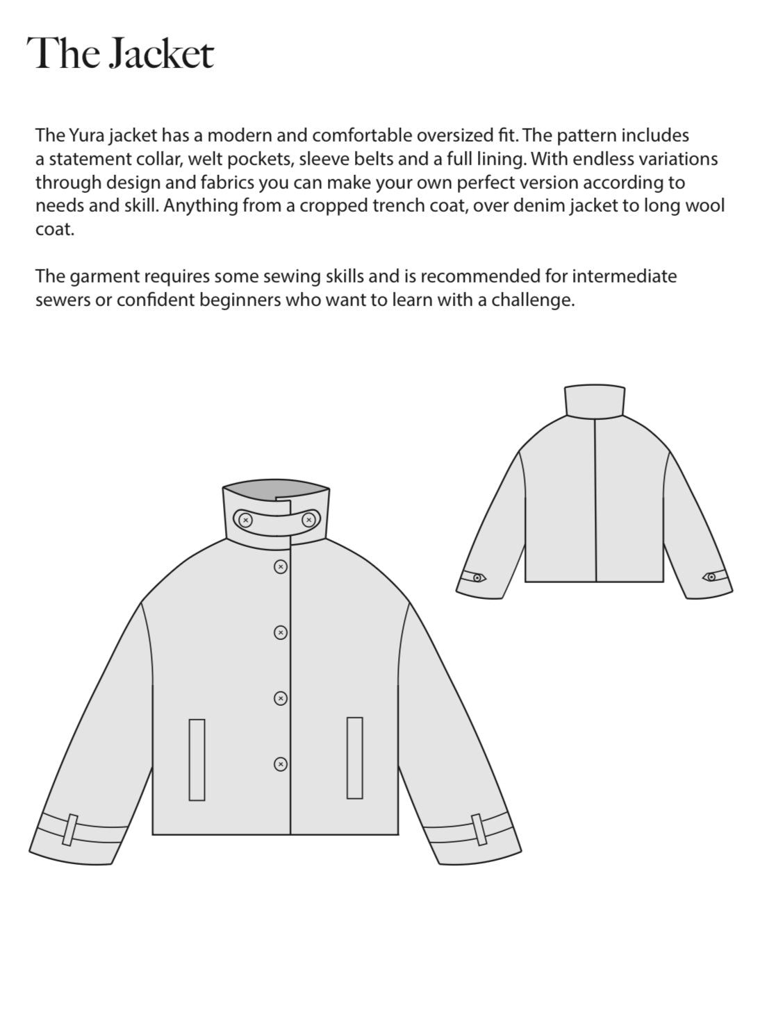 Yura Jacket – sewingamore