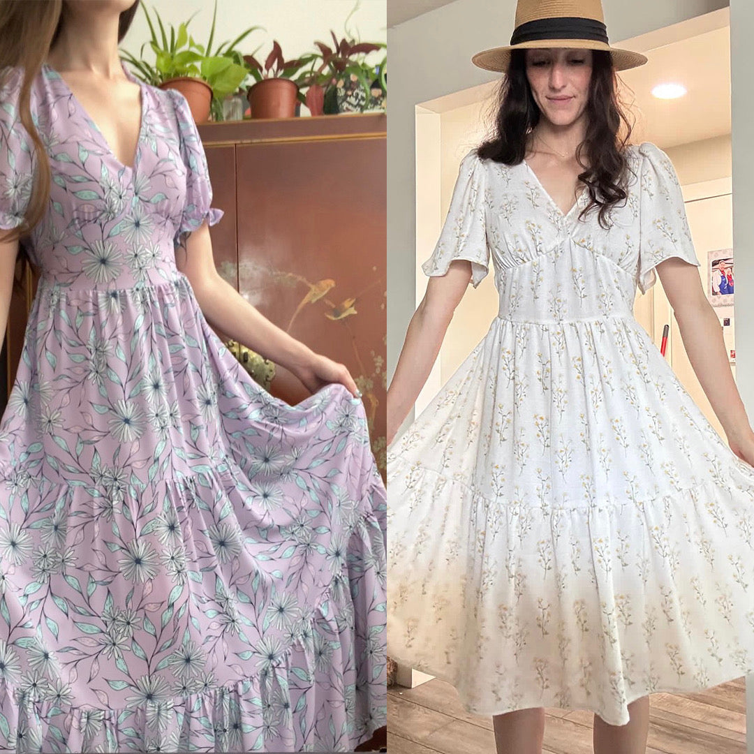 Belle Dress sewingamore Belle Dress sewingamore